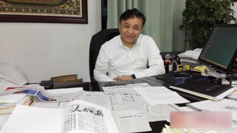 原新疆医科大学校长哈木拉提·乌普尔(Halmurat Ghopur)被判处死刑。(图源:bitterwinter.org)