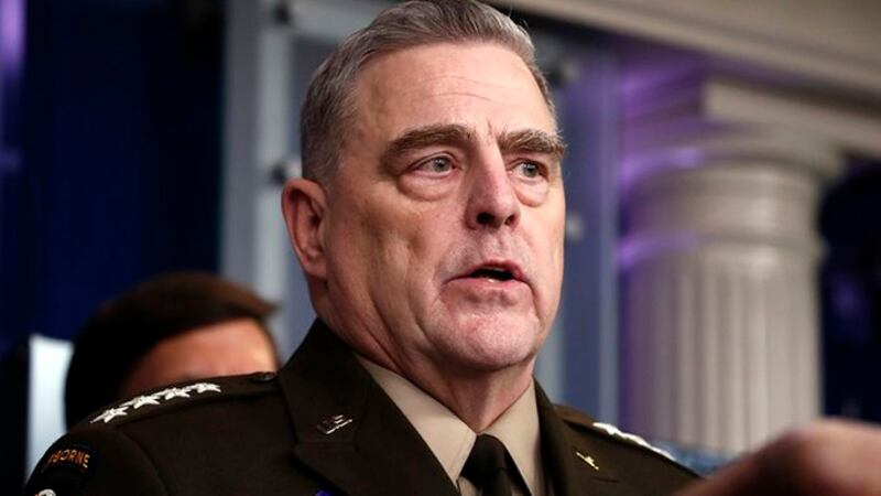 美国参谋长联席会议主席马克.米利(Mark Milley) (美联社)