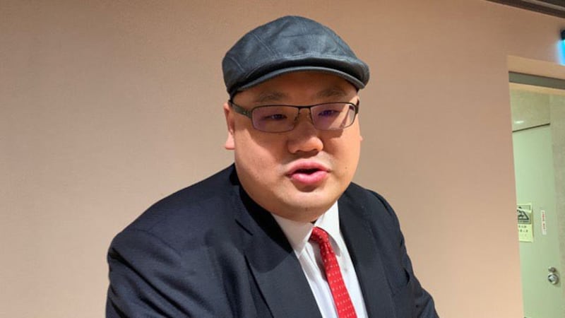 中正大学战略暨国际事务研究所助理教授林颖佑。(记者夏小华摄)