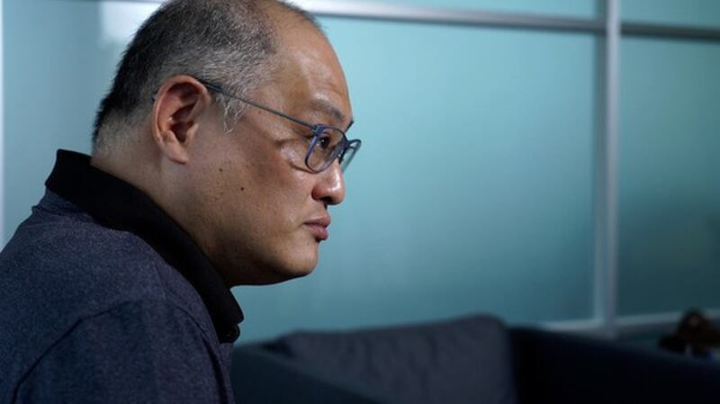 台湾人权工作者李明哲。(记者李宗翰摄)