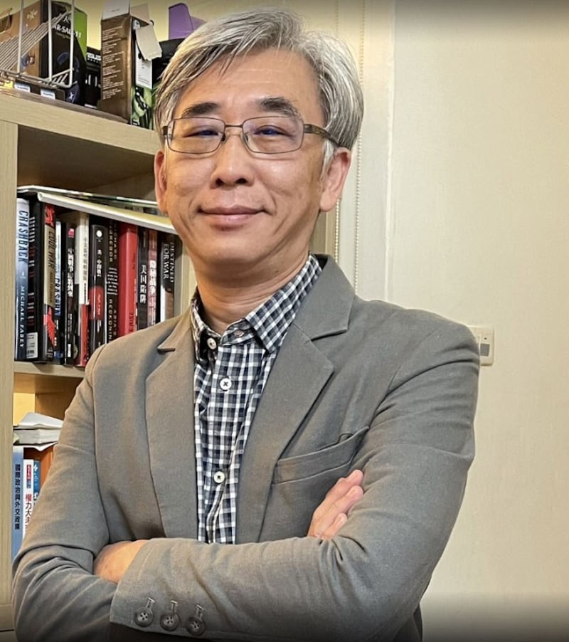 台湾的中华战略前瞻学会研究员王信力(图)表示,李尚福出任国防部长显示中国将以发展军备为优先。(王信力独家提供,拍摄日期不详)