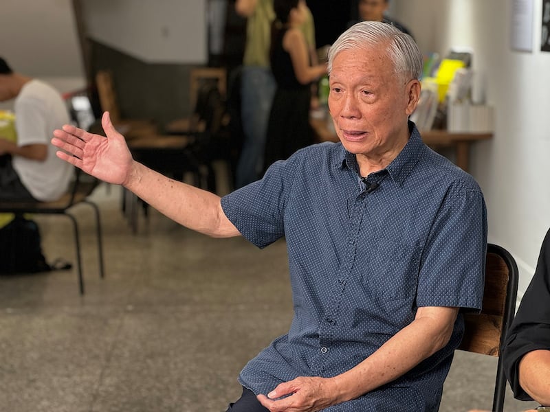 朱耀明回看三十年民主路,唯独民主能保护中共治下的港人。(唐正摄)