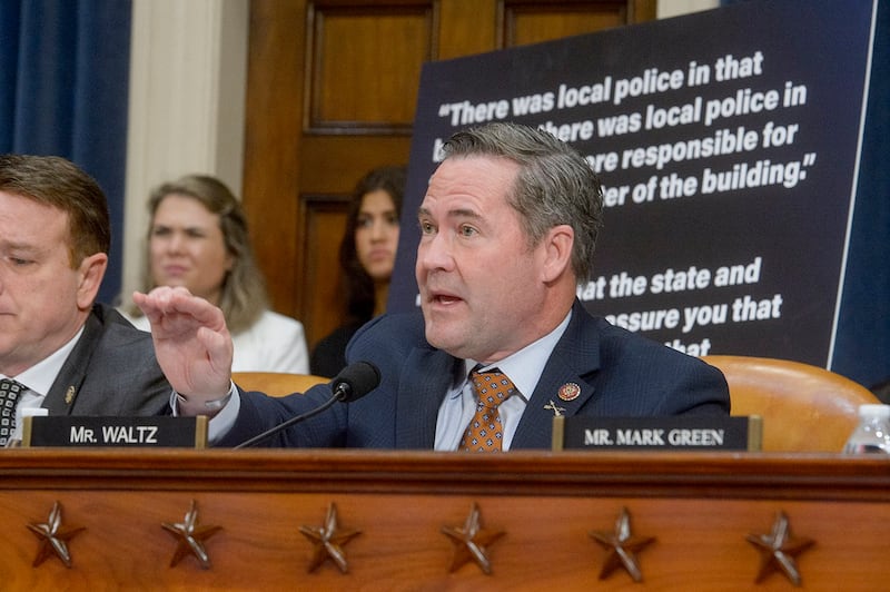 被任命为美国国家安全顾问的联邦众议员迈克‧沃尔兹(Mike Waltz)(美联社图片)