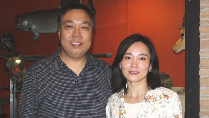 于世文与陈卫。(RFA资料室)