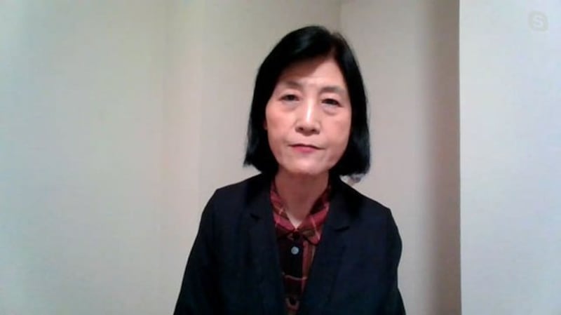 原中共中央党校教授蔡霞(RFA)