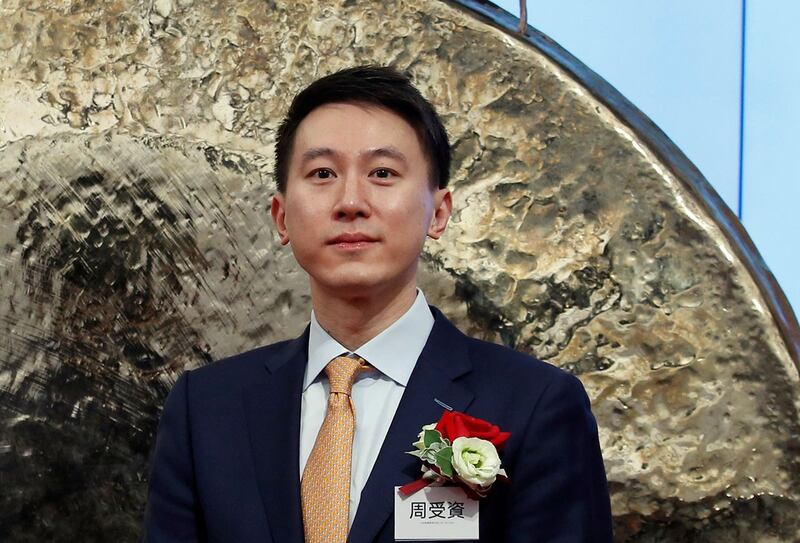 TikTok首席执行官周受资(Shou Zi Chew)。(路透社)