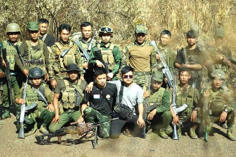 ရှေ့တန်းစစ်မြေပြင်မှ ပြန်ရောက်လာကြသည့် တိုးတက်သောကရင်နီပြည်သူ့အင်အားစု (PKPF) တပ်ဖွဲ့ဝင်များကို ၂၀၂၄ ခုနှစ် ဖေဖော်ဝါရီလ ၂၉ ရက်နေ့က တွေ့ရစဉ်။ (Progressive Karenni People Force/PKPF Facebook).