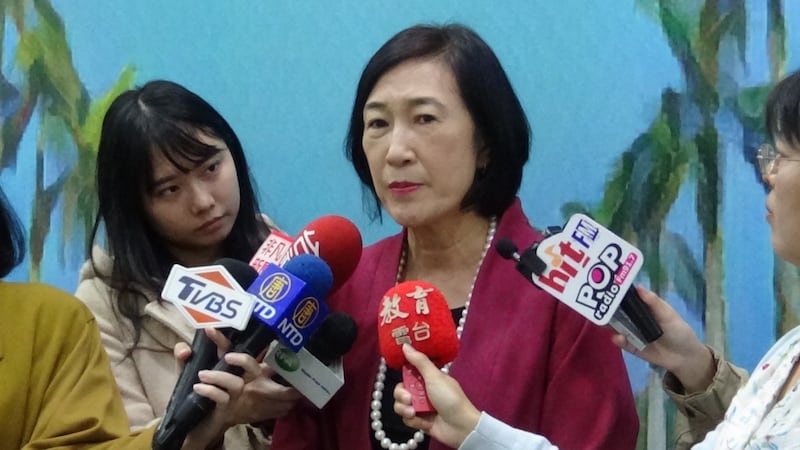 台大副校长周家蓓21日受访表示,对在香港学生赴台访问专案无名额上限。(记者夏小华摄)