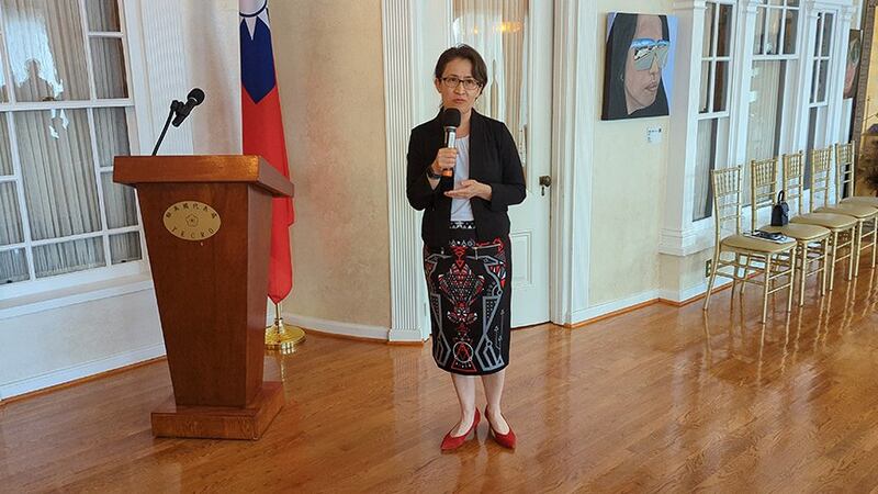 台湾驻美代表萧美琴表示,感谢美国议员对台湾的支持。(RFA资料图)