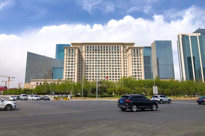 位于北京丽泽金融商务区的审计署大楼(维基百科)