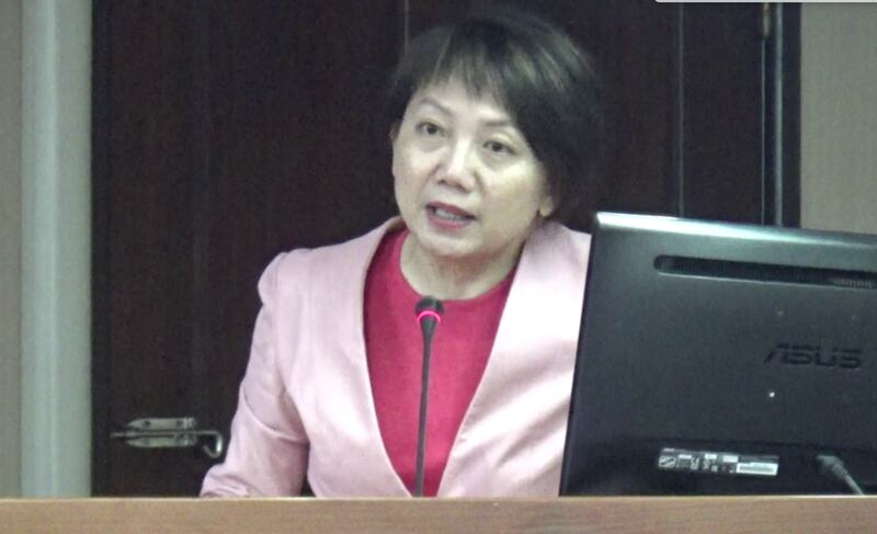 台湾民进党籍立委范云(记者夏小华摄)