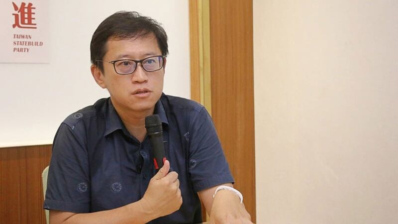 台湾守护民主平台理事宋承恩(脸书图片)