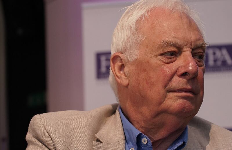 前香港总督彭定康(韦平拍摄)