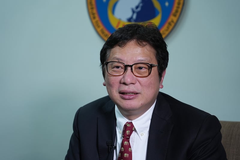 Taiwanese national security expert Shih Chien-yu, December 2024.
