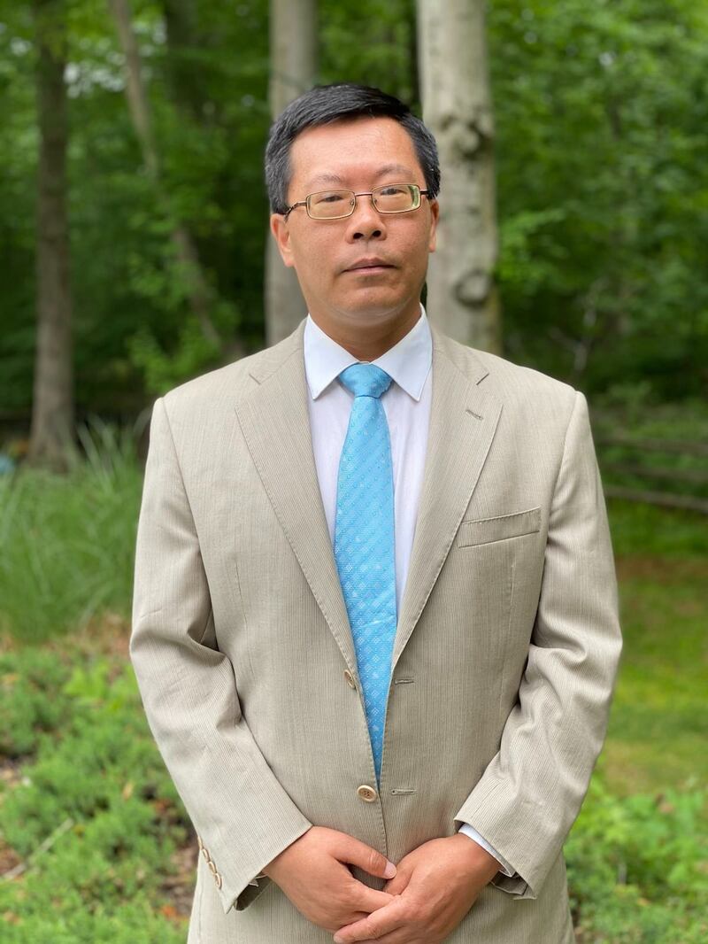 滕彪表示,许志永深受六四精神鼓励,坚持纪念为免历史重演。(受访者提供)