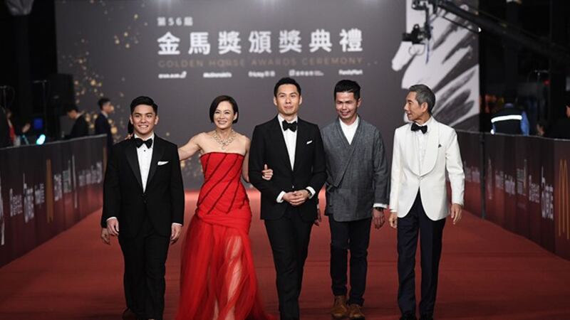 《热带雨》陈哲艺(导演_剧本)、杨雁雁(女主角)、许家乐(男配角)、杨世彬(男配角)、陈思恩(出品)、黄文鸿(制片)(台视提供)