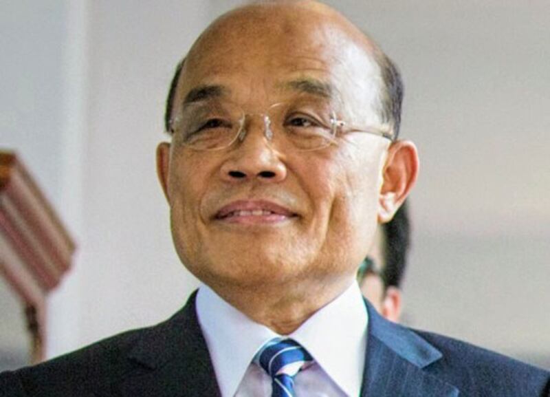 台湾行政院长苏贞昌(图源:维基百科)
