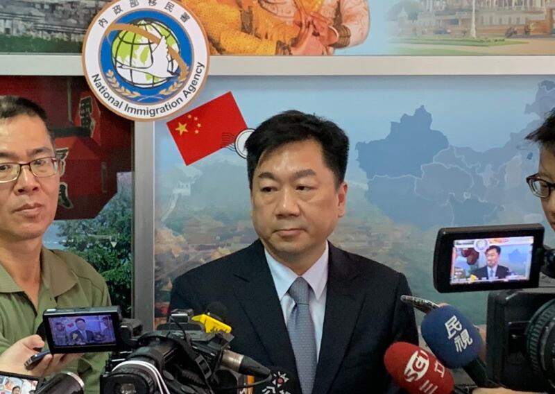内政部政次陈宗彦。(移民署提供)