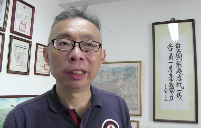 台湾师范大学政治学研究所教授范世平(RFA资料照)