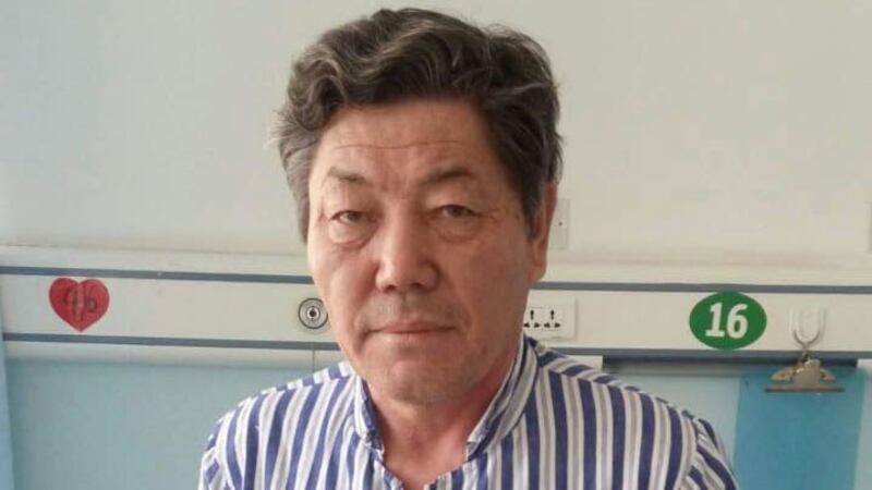 从新疆教育营获释的努尔兰.库合都伯。(当事人提供/记者乔龙)