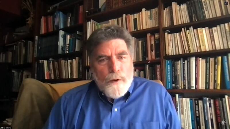 美国能源部下属的劳伦斯利佛摩国家实验室全球安全研究中心主任罗伯茨(Brad Roberts)周三在华盛顿美国和平研究所举办的一场研讨会上说,中国并没有管控这种战略竞争的意愿,因为这不符合它的军事目标。(视频截图)