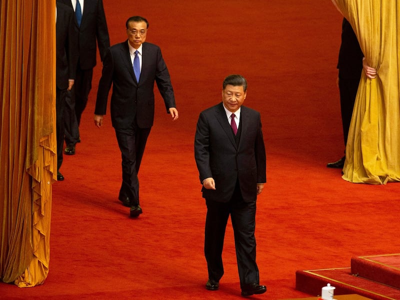 习近平上台以来,中共从执政路线到外交都开倒车。(AP)