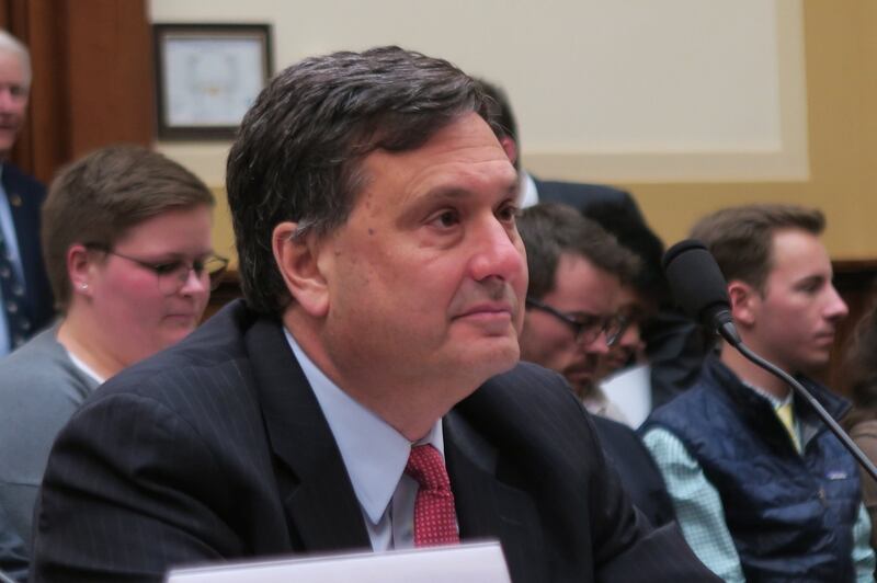 在奥巴马时代担任美国白宫应对埃博拉疫情协调长的罗纳德·克莱恩(Ronald A. Klain)博士。 (自由亚洲电台记者唐家婕华盛顿摄)