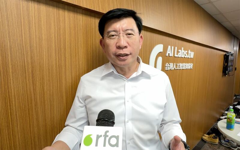 台湾公民监督国会联盟执行长张宏林。(记者夏小华摄)