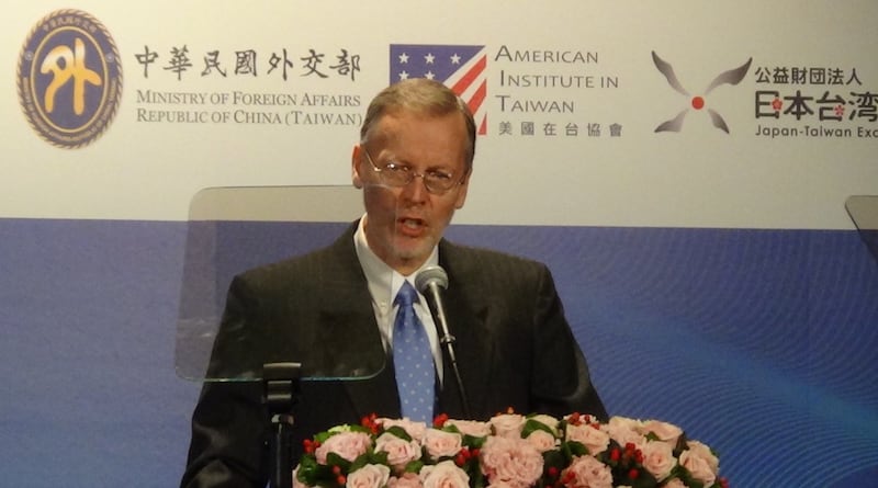 美国在台协会(AIT)台北办事处处长郦英杰。(记者夏小华摄)